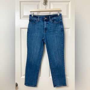 Talbots Women’s High Rise Modern Ankle Jeans Size 4 Petite Casual Denim
